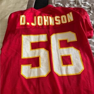 Kansas City Chiefs Derrick Johnson jersey. Size medium.